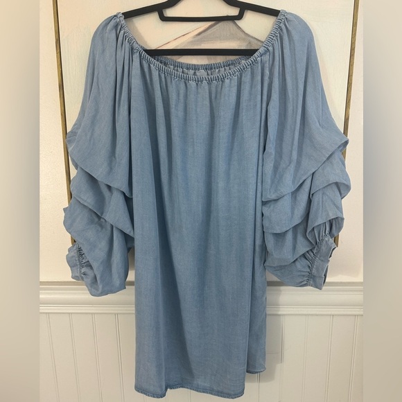 Zara Collection The Butterfly Dress Off-Shoulder Mini - Picture 5 of 12